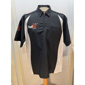 Simpson FedEx Racing Jersey Men's XL Pull Over w Zipper Polyester Made in USA